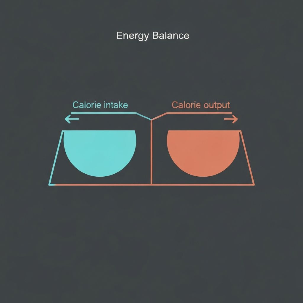 Energy balance diagram